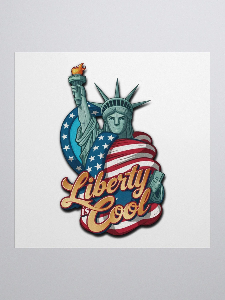 Liberty is Cool Vinyl sticker product image (2)