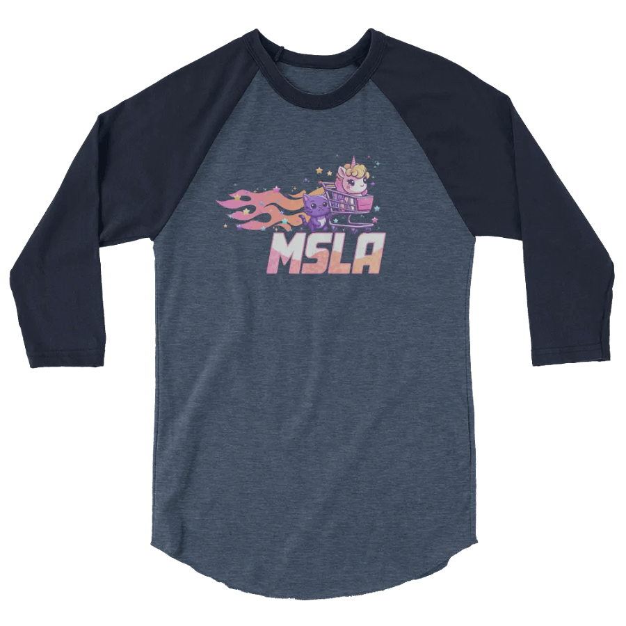 MSLA Sparkles Amigos - Jersey Raglan Tee product image (11)