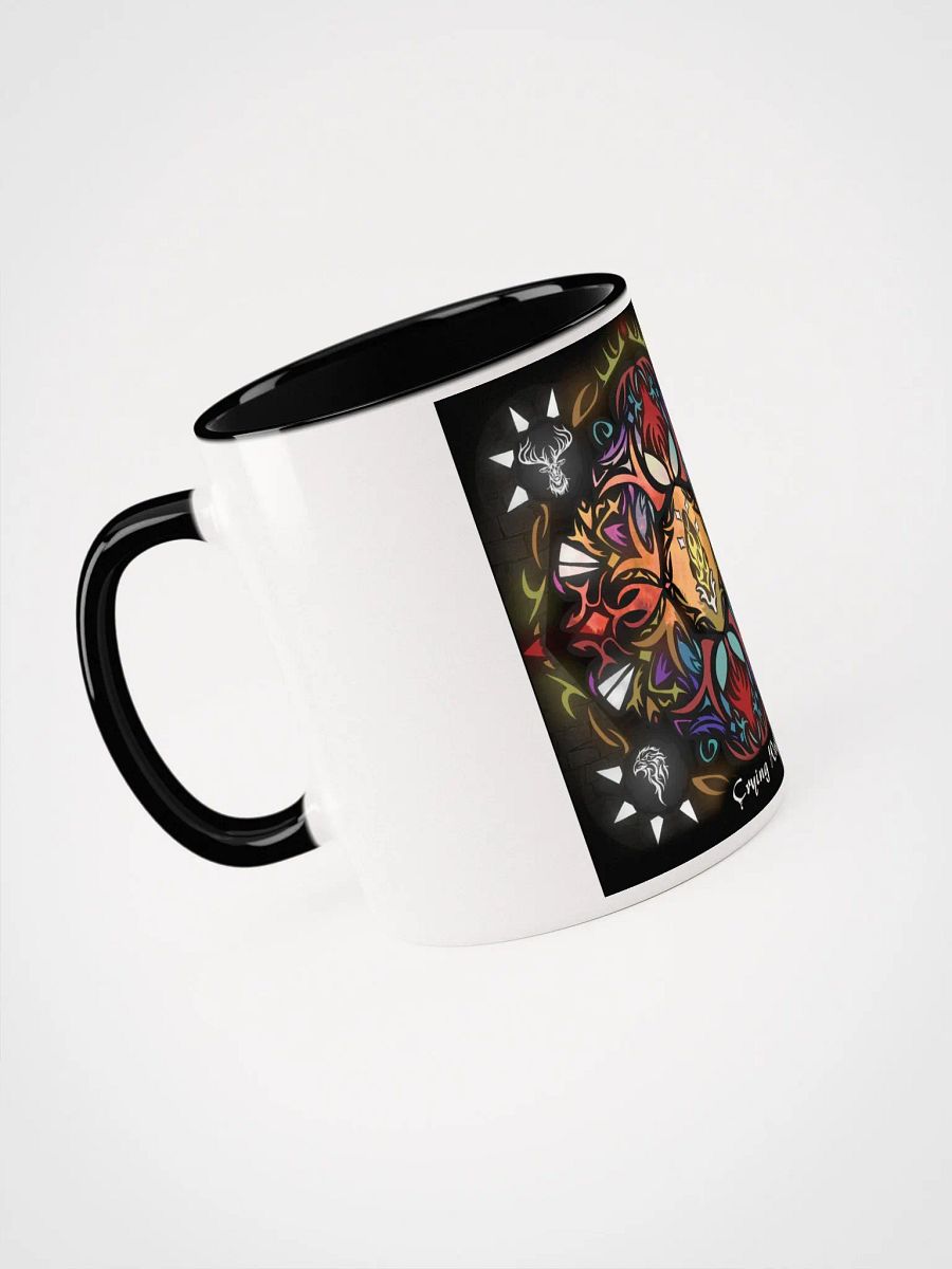 Crying Wolf Album Cover Black & White Mug product image (3)