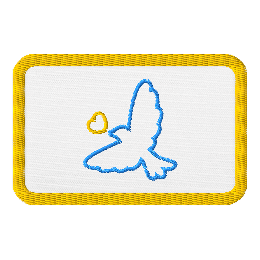 Show Support for Ukraine Embroidered Patch product image (1)