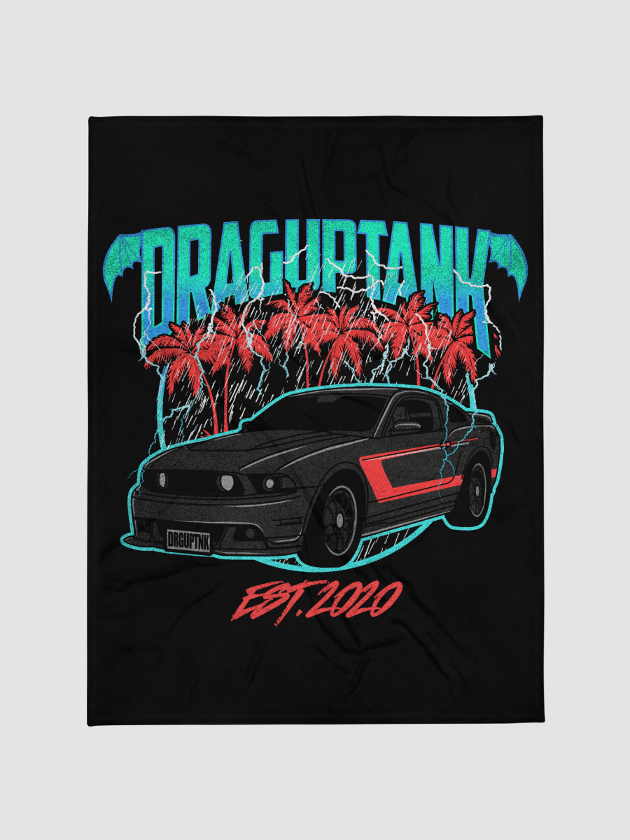 DragUpTank Throw Blanket product image (1)