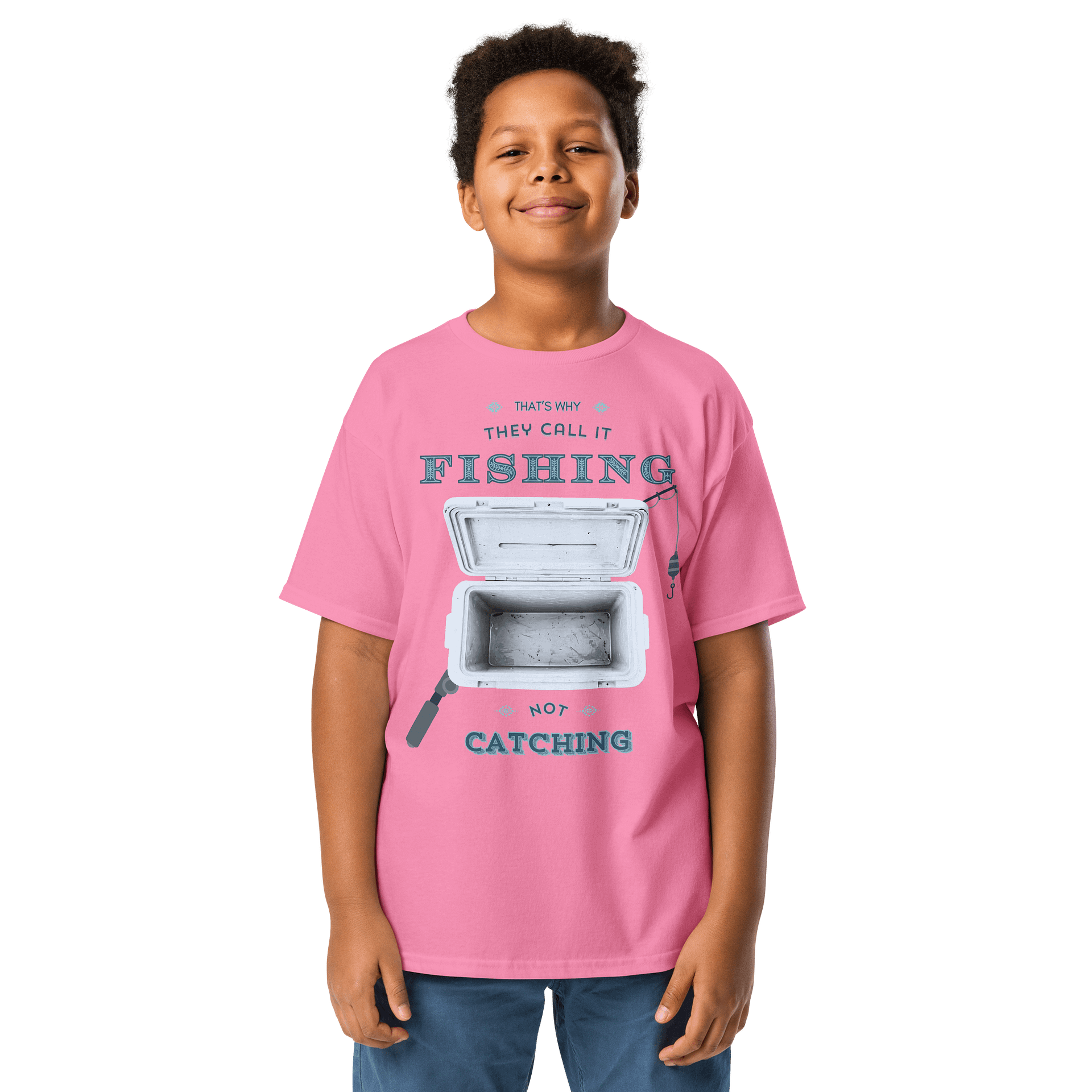 Fishing Not Catching - Funny Fishing Shirt With Empty Cooler product image (3)