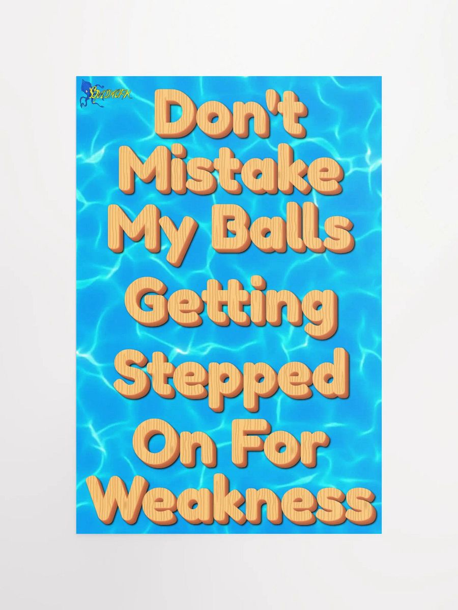 Don't Mistake Poster product image (4)
