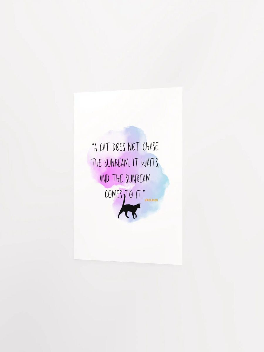 Vaikauri Wisdom Cat Artprint product image (8)