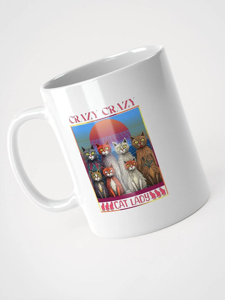 Crazy Crazy Cat Lady Delight Mug product image (2)