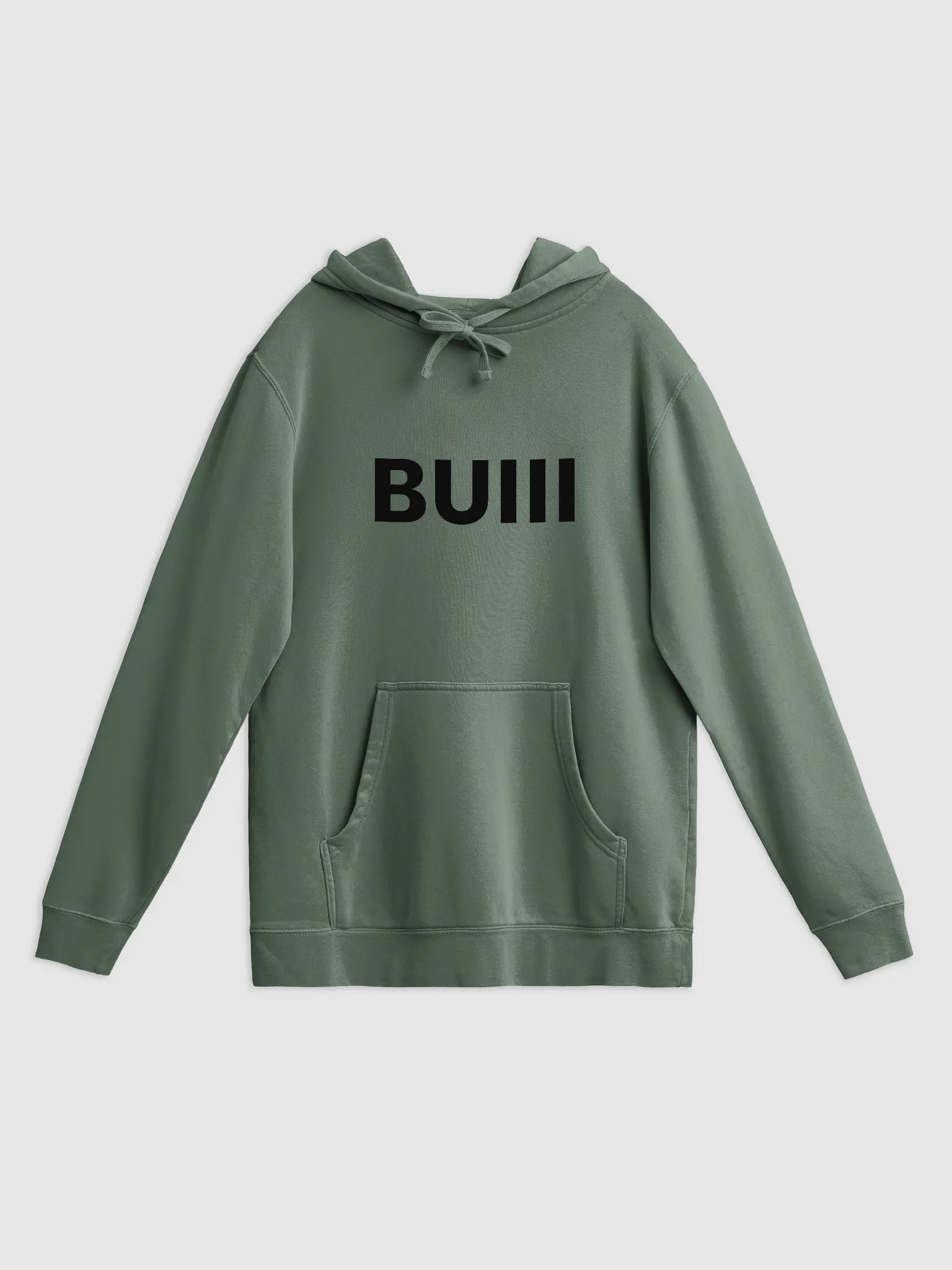 BUIII Originals Logo Black Premium Vintage Hoodie product image (4)