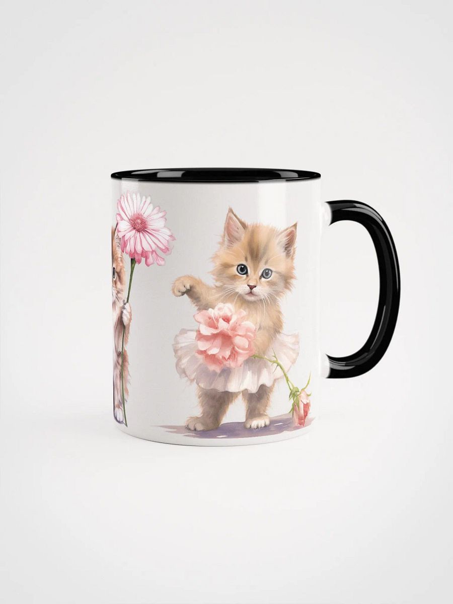 Ballerina Kittens Accent Mug product image (1)