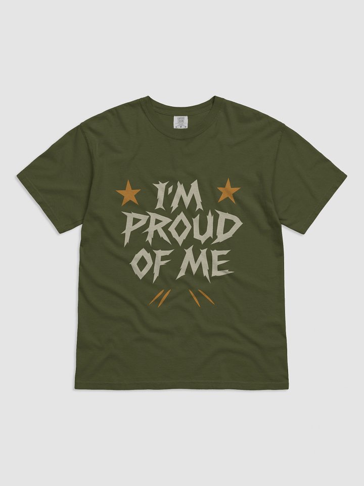 Proud of Me Stylized Cotton Tee product image (3)