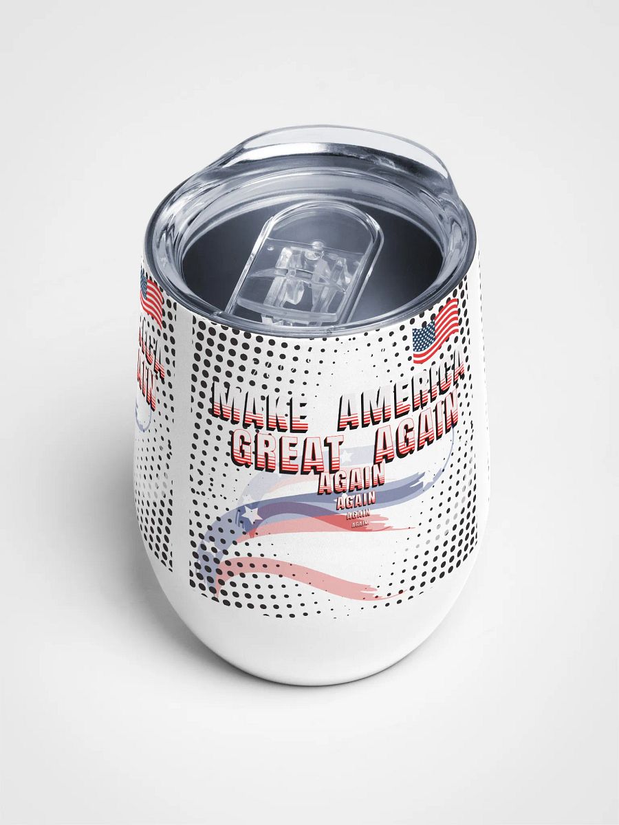 Make Americ Great again insulated Wine cooler perfect for cold or hot drinks product image (4)
