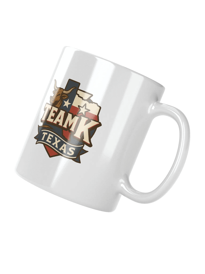 Team K Texas White Mug product image (4)