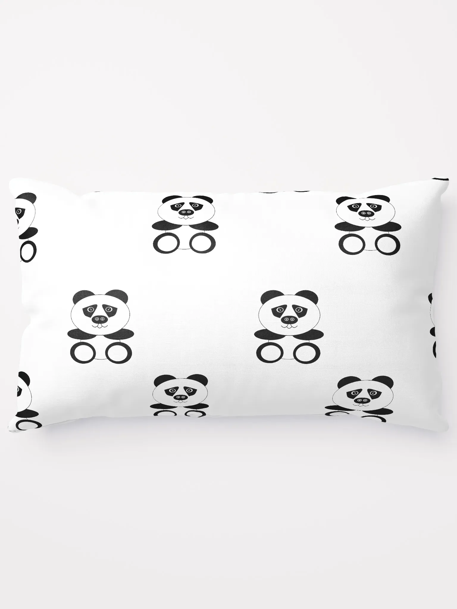 Cute Panda Black and White Aesthetic Design product image (15)