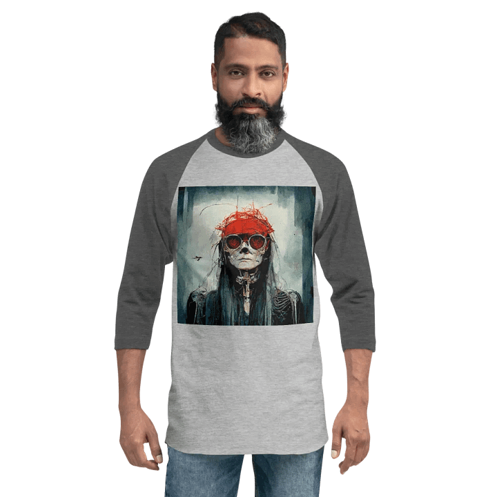 Ethereal Enigma Skeleton Raglan Tee product image (2)