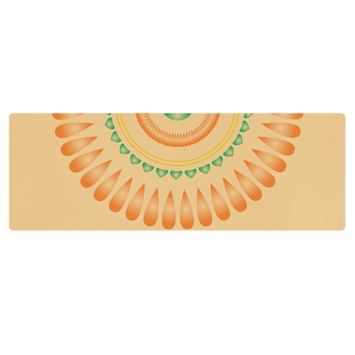 Sunburst Harmony Yoga Mat product image (1)