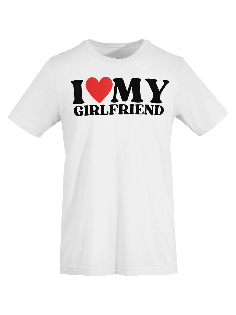 I Love My Girlfriend Gf I Heart My Girlfriend GF Funny Valentine Unisex T-Shirt product image (7)