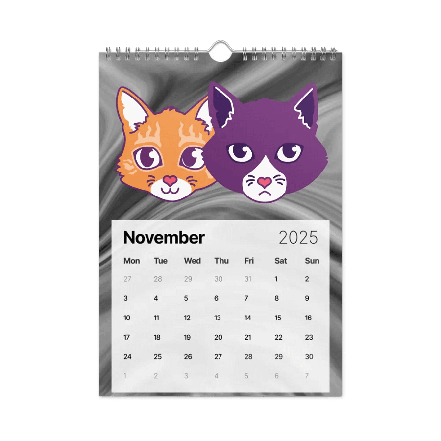 Feline Fusion 2025 Calendar product image (10)