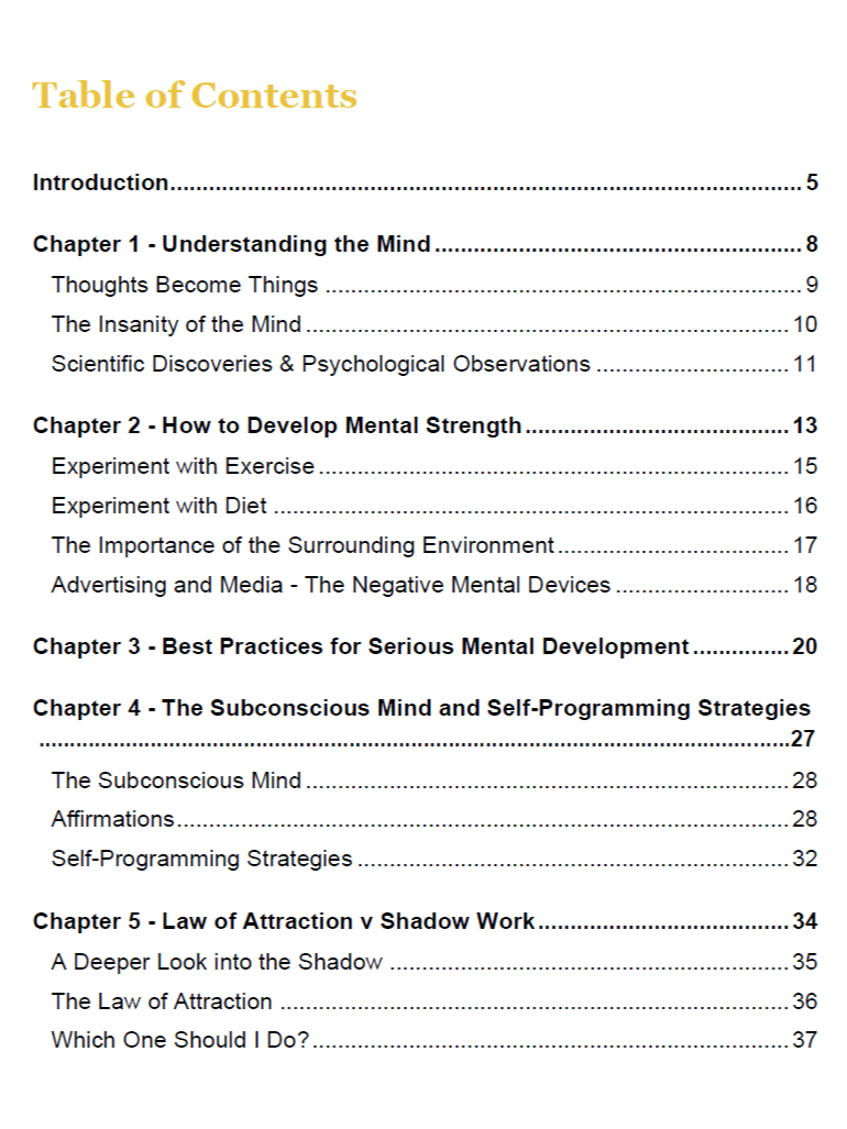 A-Mind Master eBook product image (2)