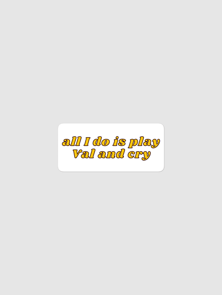 play val and cry sticker product image (1)