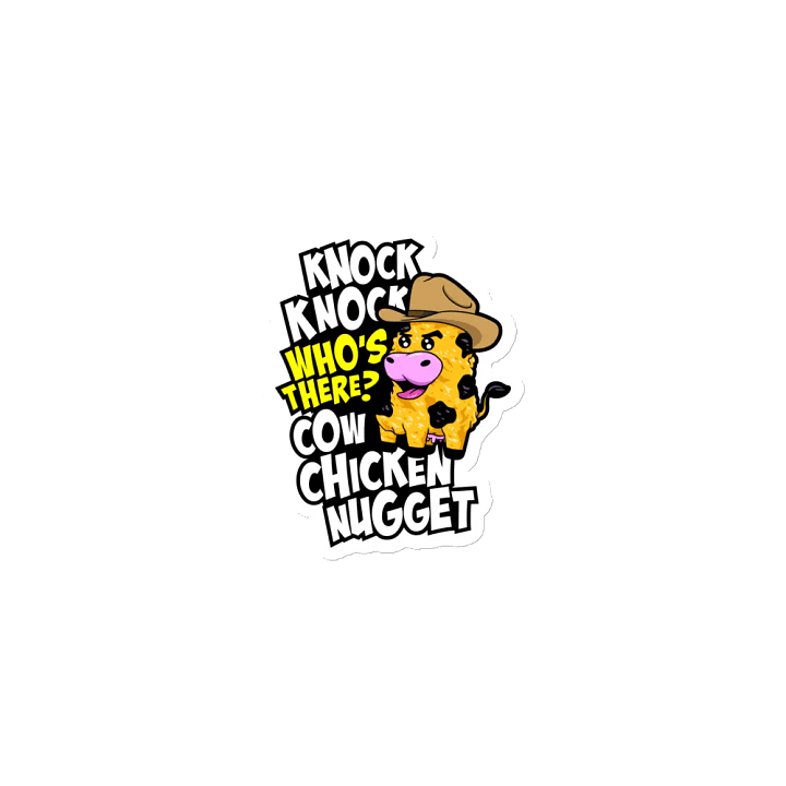 Cow Chicken Nugget Magnet product image (1)