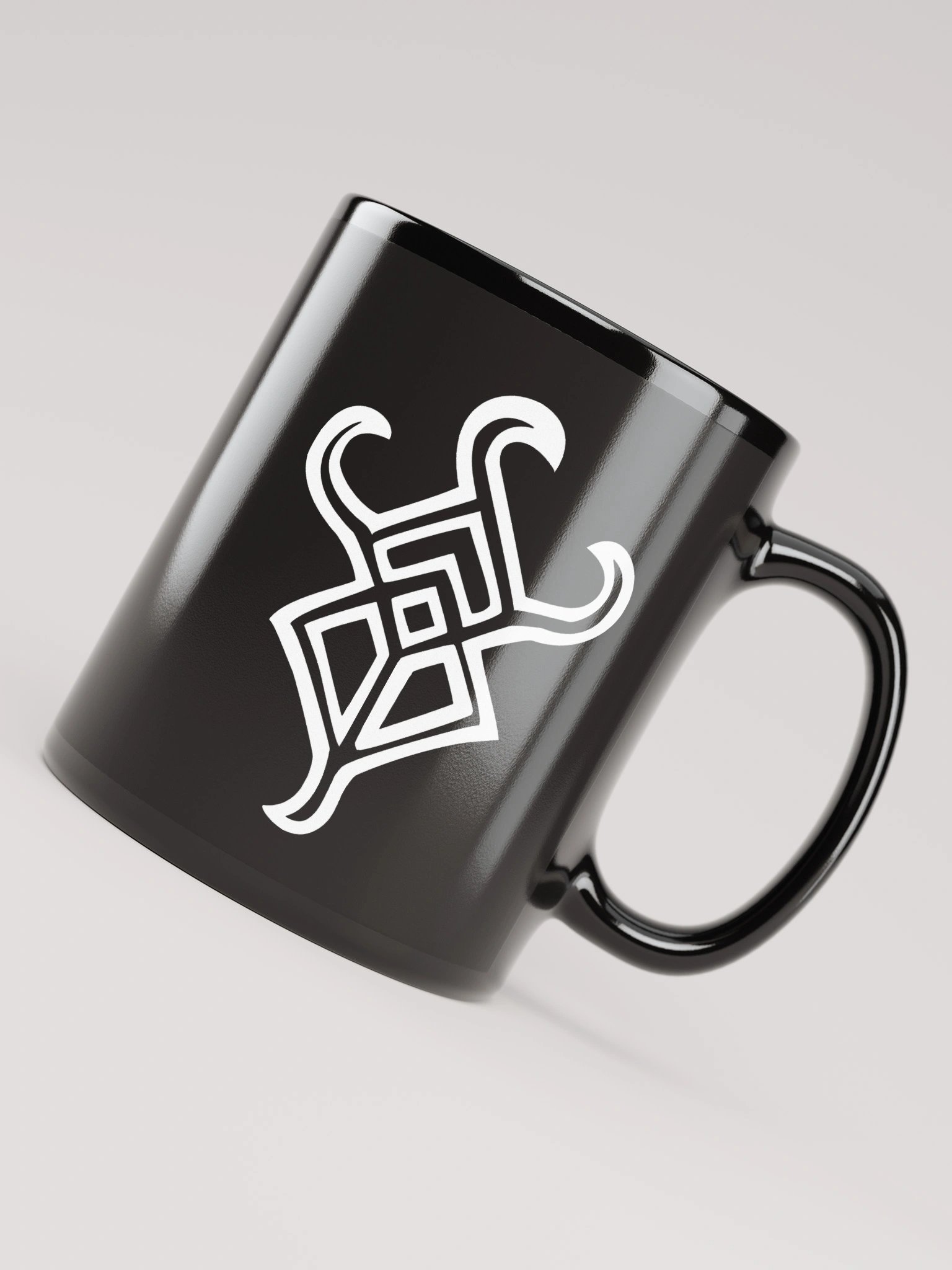 Black Mug - Whispers Untamed Logo (White) product image (7)