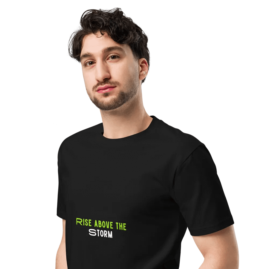 Rise Above the Storm Unisex Premium Tee product image (6)
