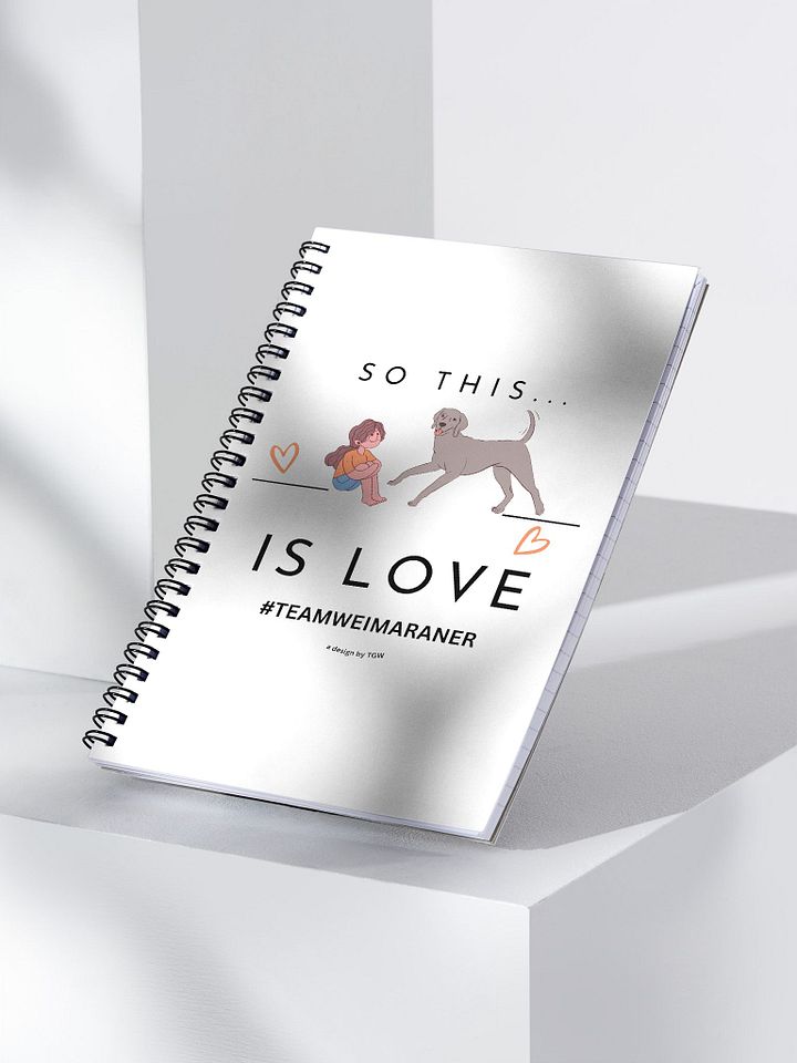 So this...Is Love - Spiral Notebook product image (2)
