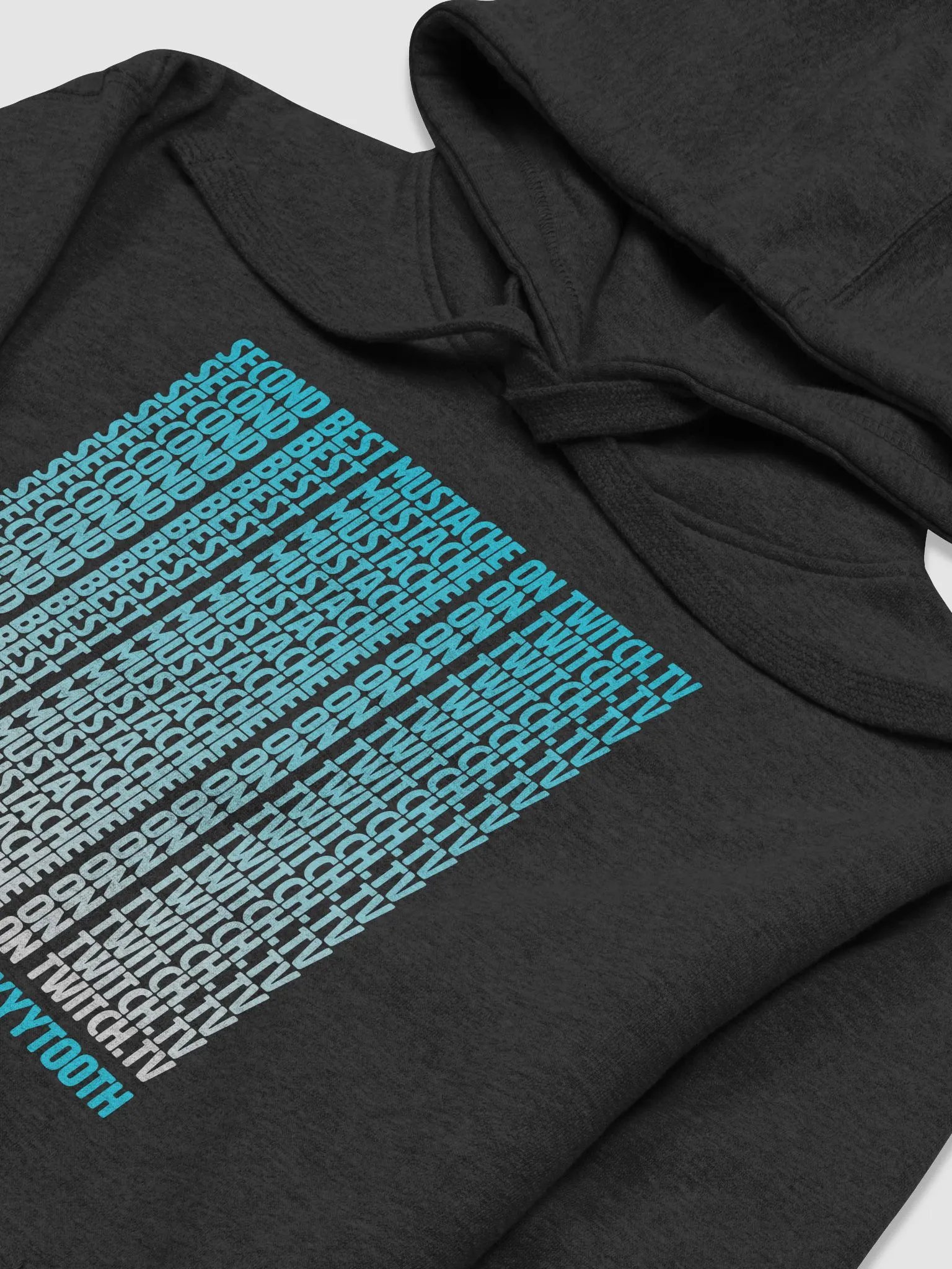 Second Best Mustache Hoodie product image (3)