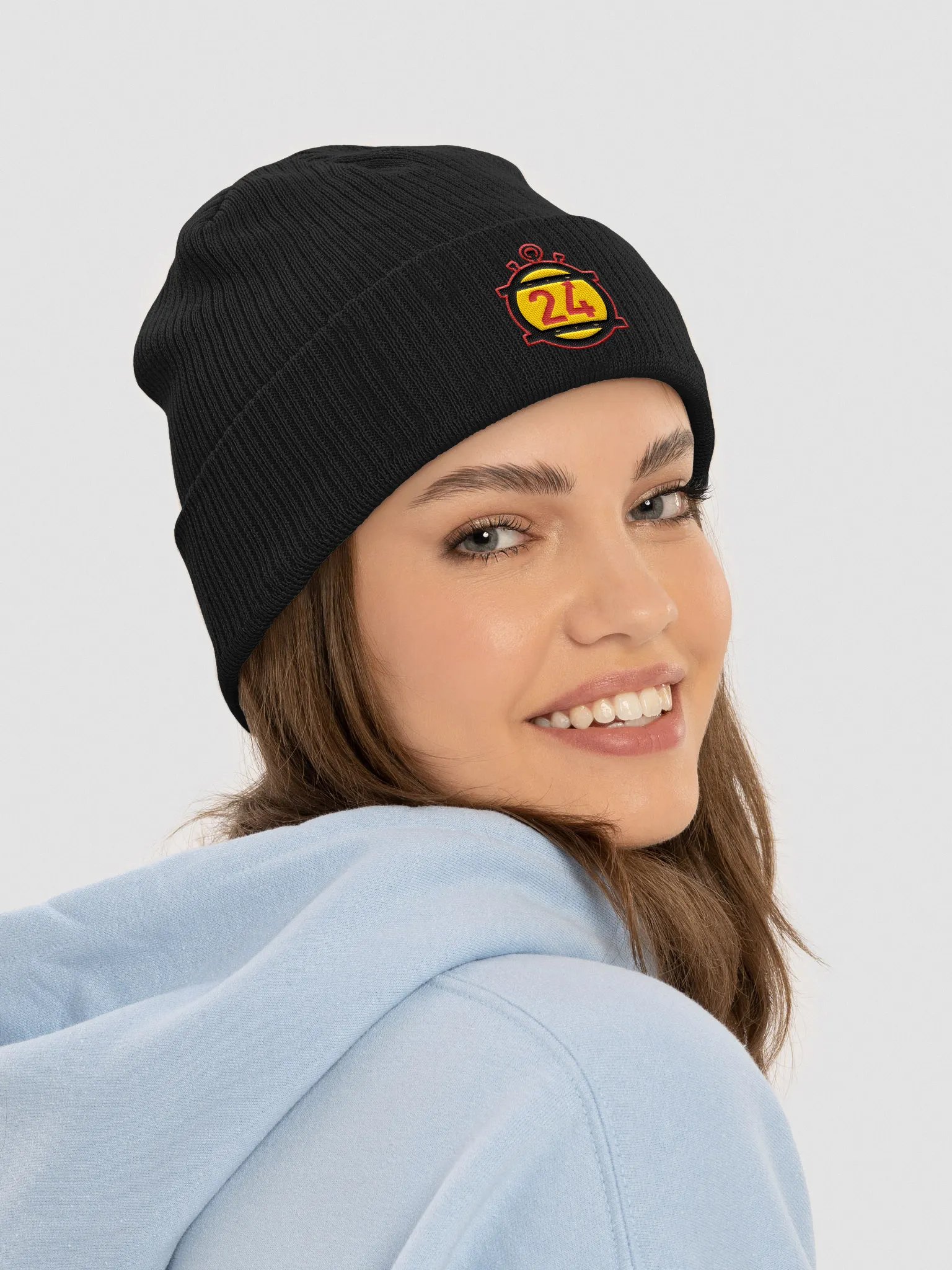 24HOURS Logo- Ribbed Beanie product image (7)