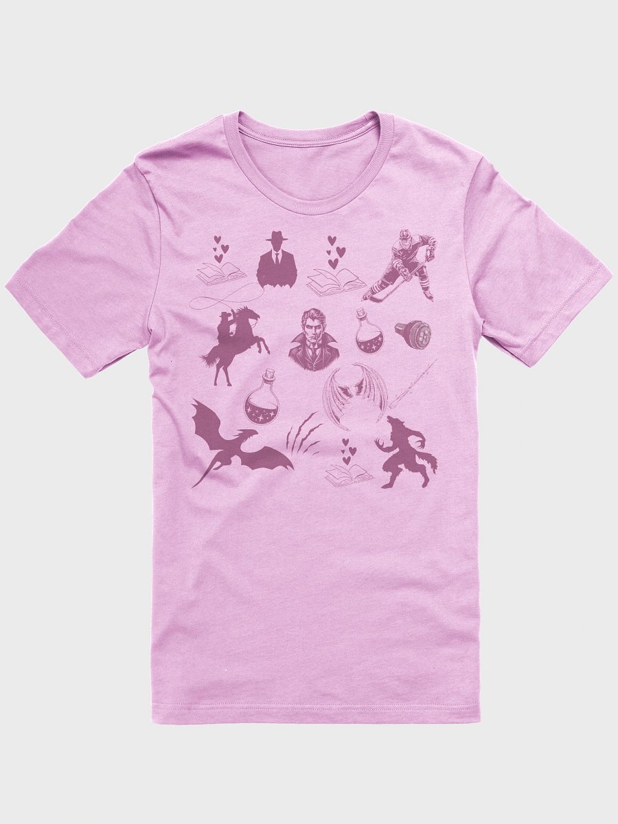 Romantically Inked Bookish Graphic Tee product image (1)