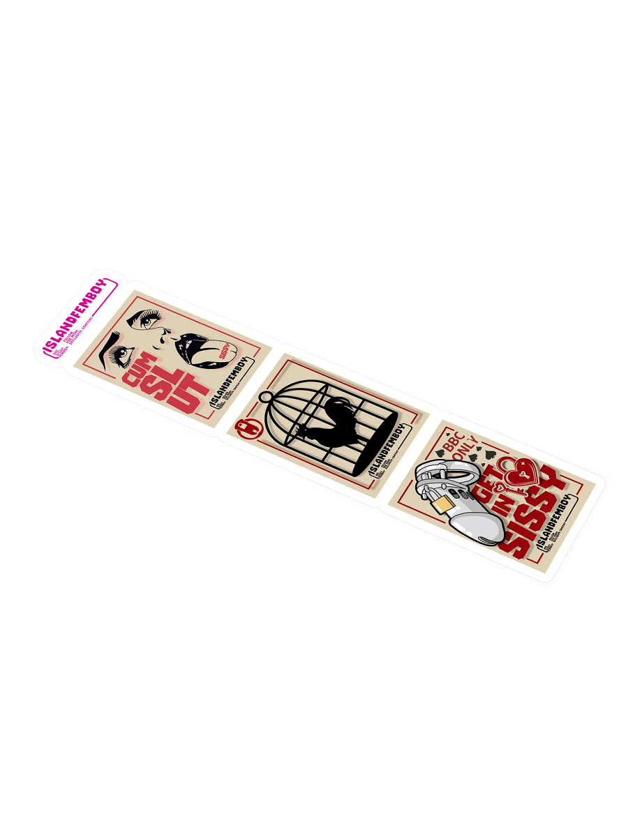 ISLANDFEMBOY : Sissy Sticker Pack : Femboy : Twink product image (2)