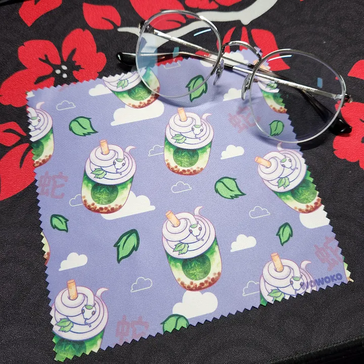 Micro Fiber Cloth - Zodiac Drinks - Matcha Snake Green Tea product image (1)