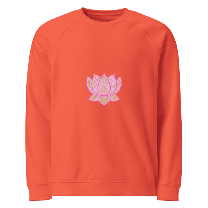 Lotus Eye Symmetry Organic Sweatshirt product image (1)