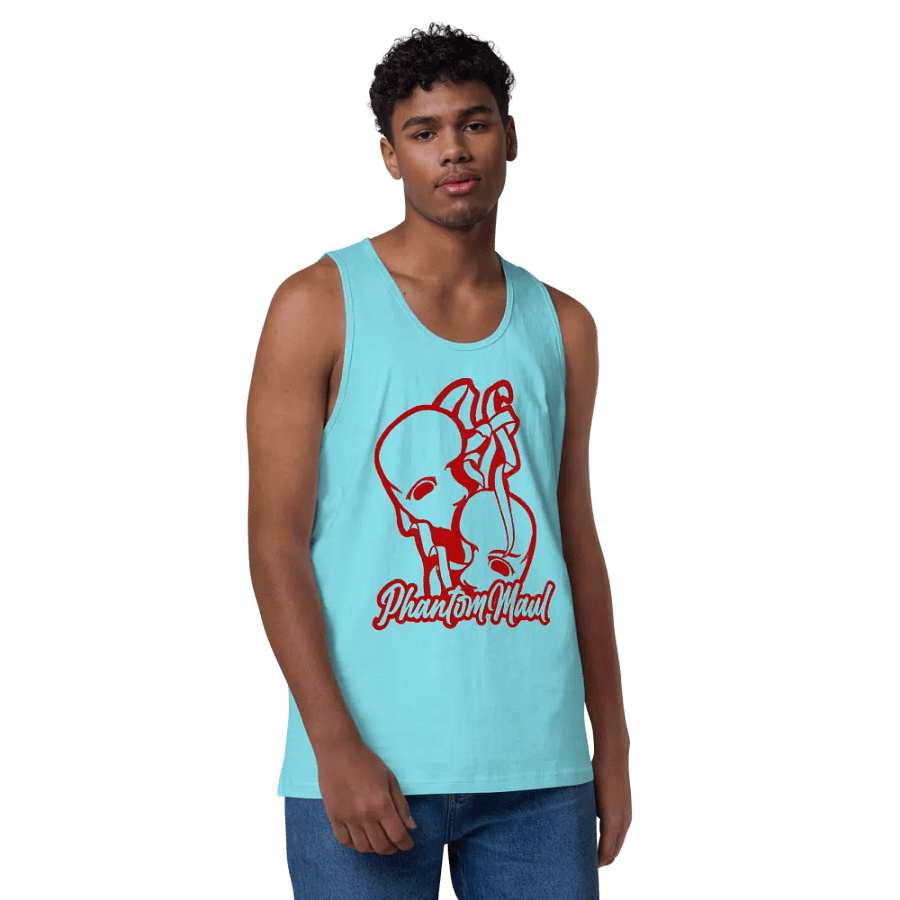 Red Logo Men's Tank Top product image (6)