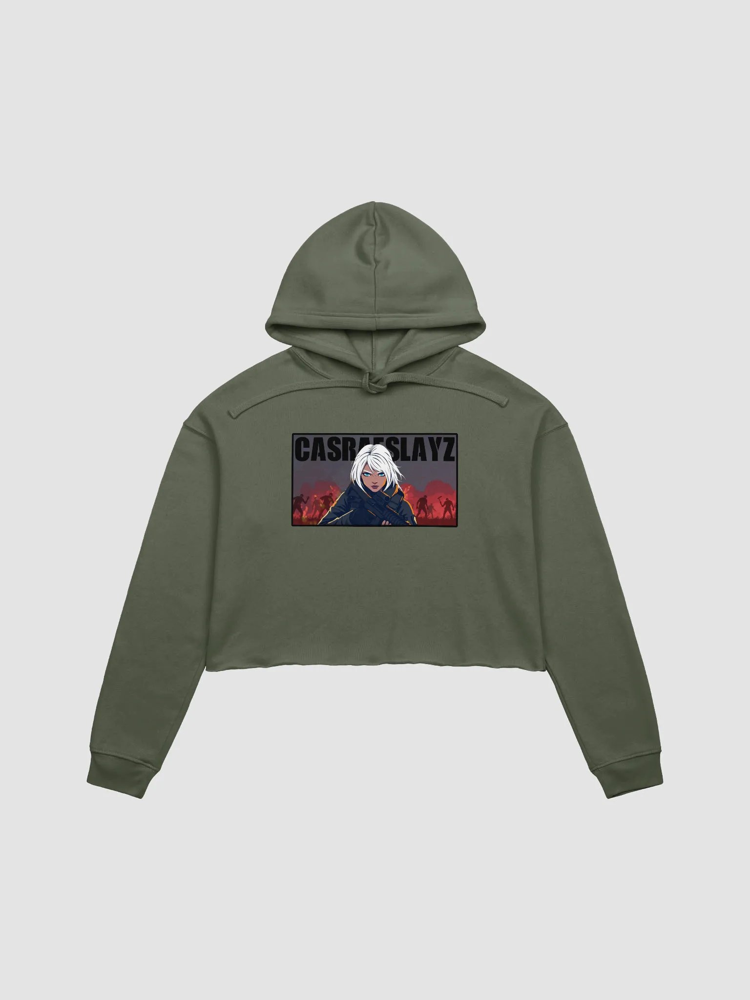CasRae Zombies Cropped Hoodie product image (17)