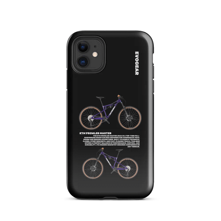 Black KTM Prowler Master 2024 iPhone Case product image (47)
