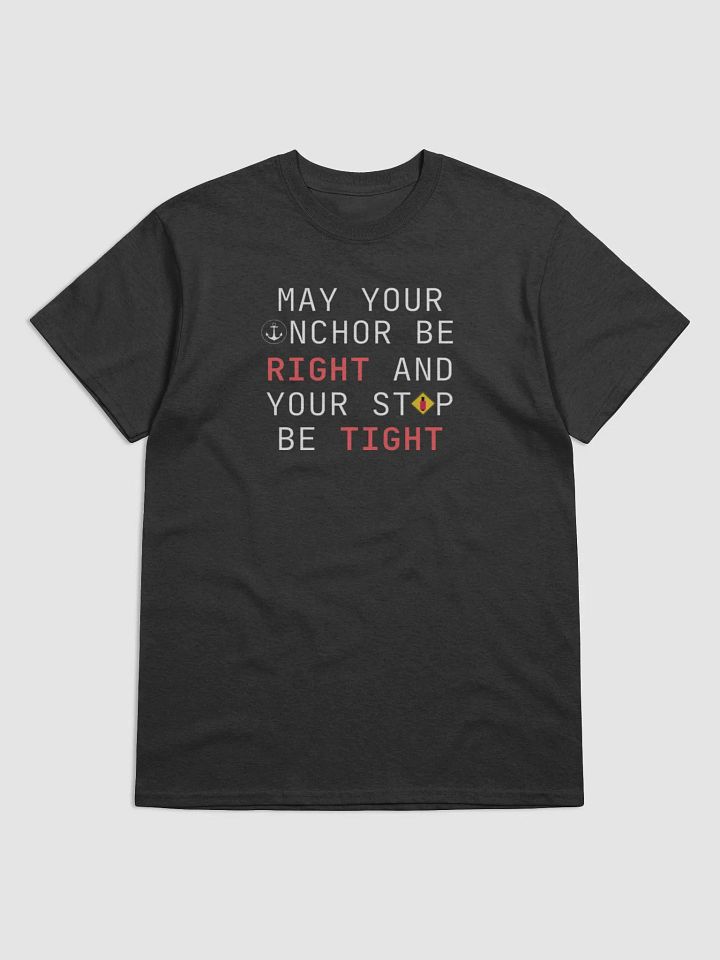 Anchors & Stops Shirt (White Text) product image (1)