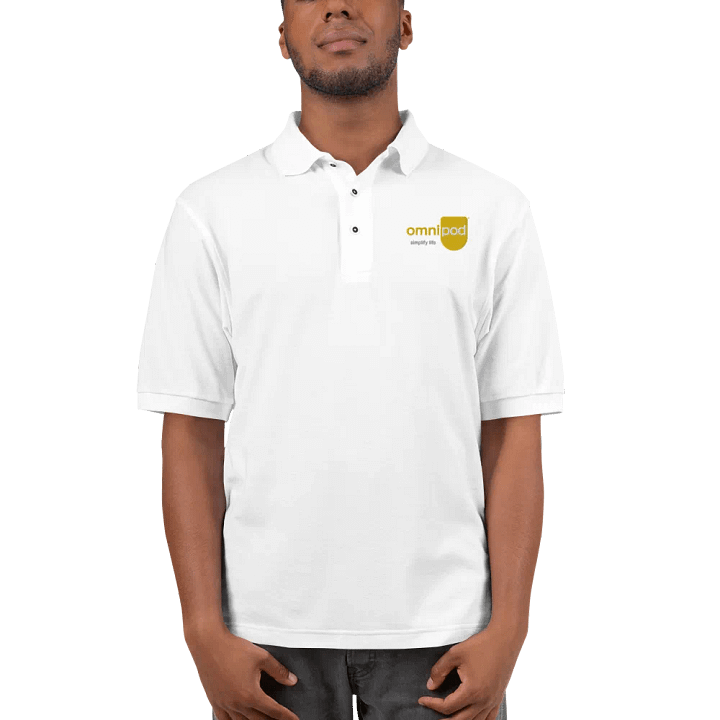 Omnipod Shield Logo Polo Shirt product image (2)