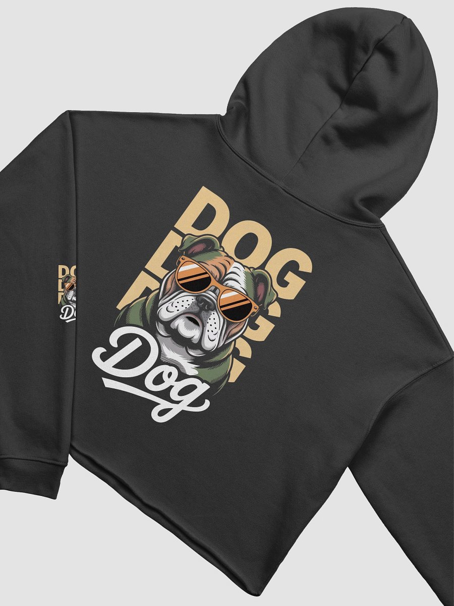 Bulldog Vibes Crop Hoodie product image (17)