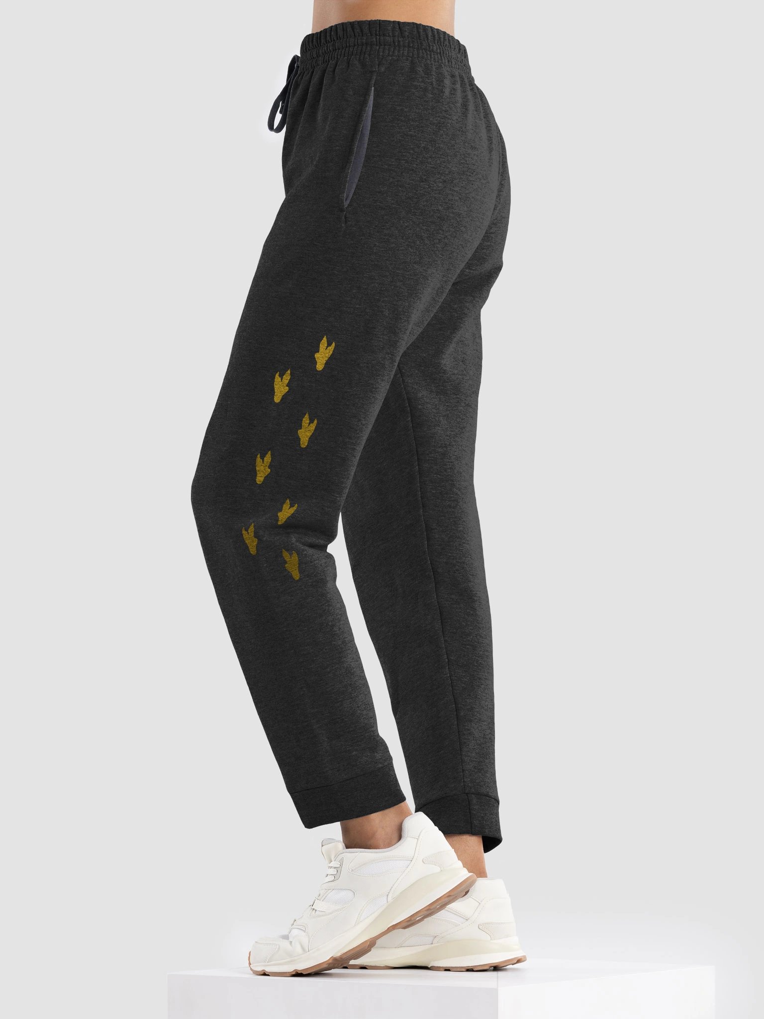 Yellow Raptor Print Joggers product image (3)
