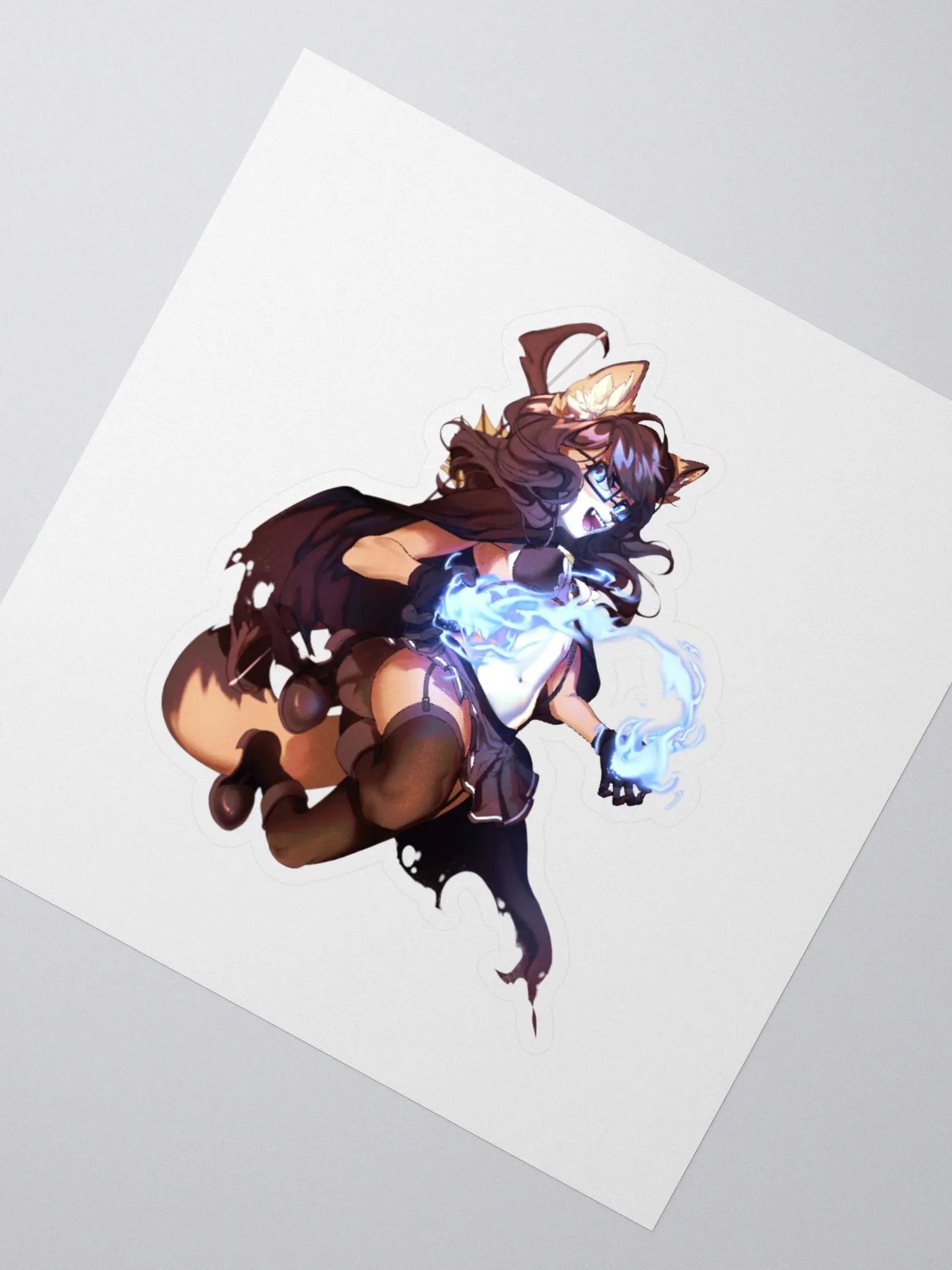 Badass Kuro Sticker product image (2)