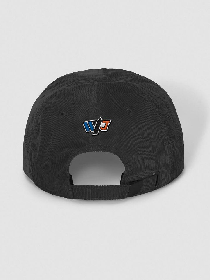 "not an expert..." Black Colour Corduroy Cap product image (2)