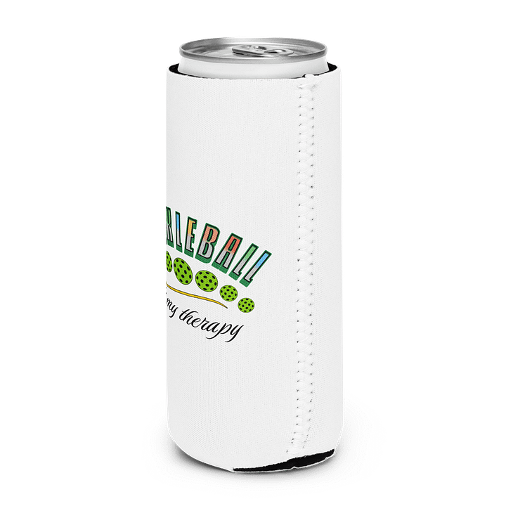 Pickleball Is My Therapy Can Cooler product image (2)