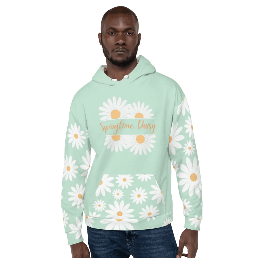 Springtime Daisy Delight Hoodie product image (7)
