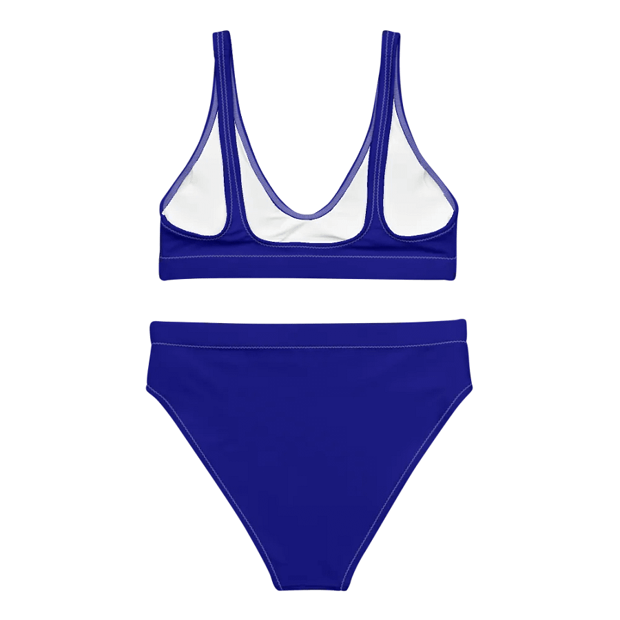 Plain Color Navy Blue Bikini Set product image (6)