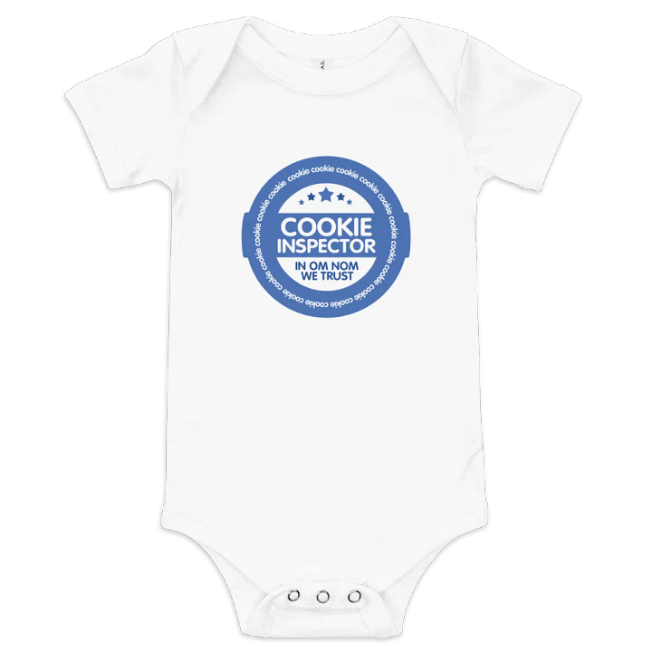 Cookie Inspector Baby Onesie product image (1)