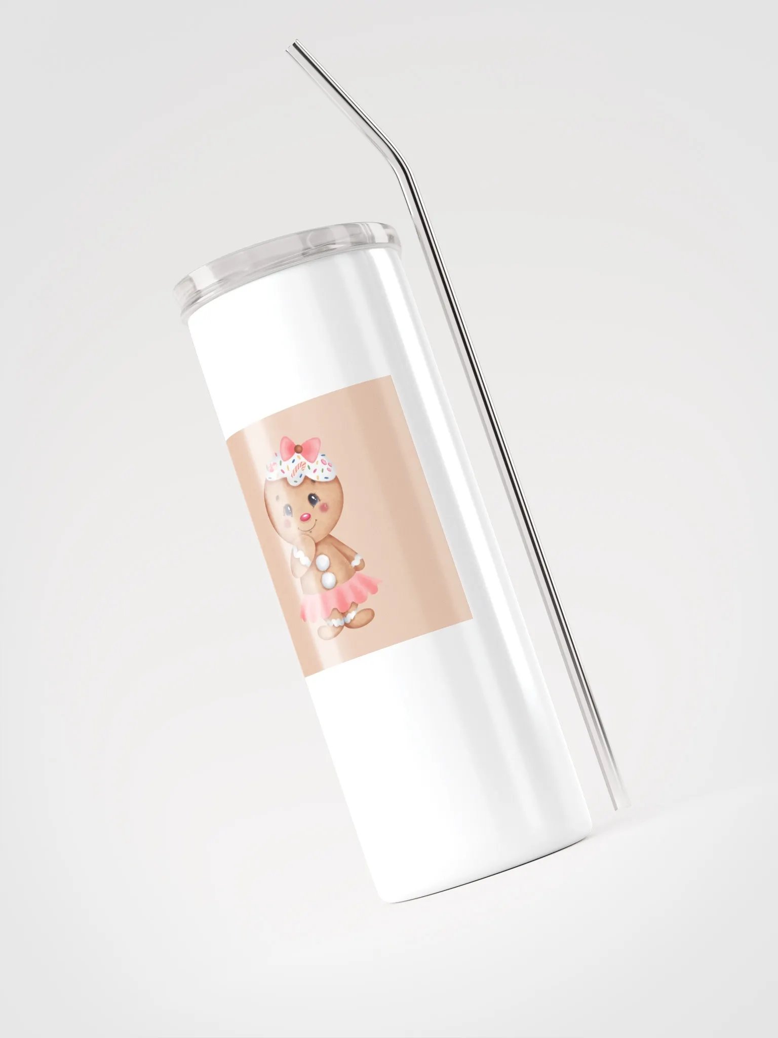 Gingerbread Delight Stainless Steel Tumbler product image (3)