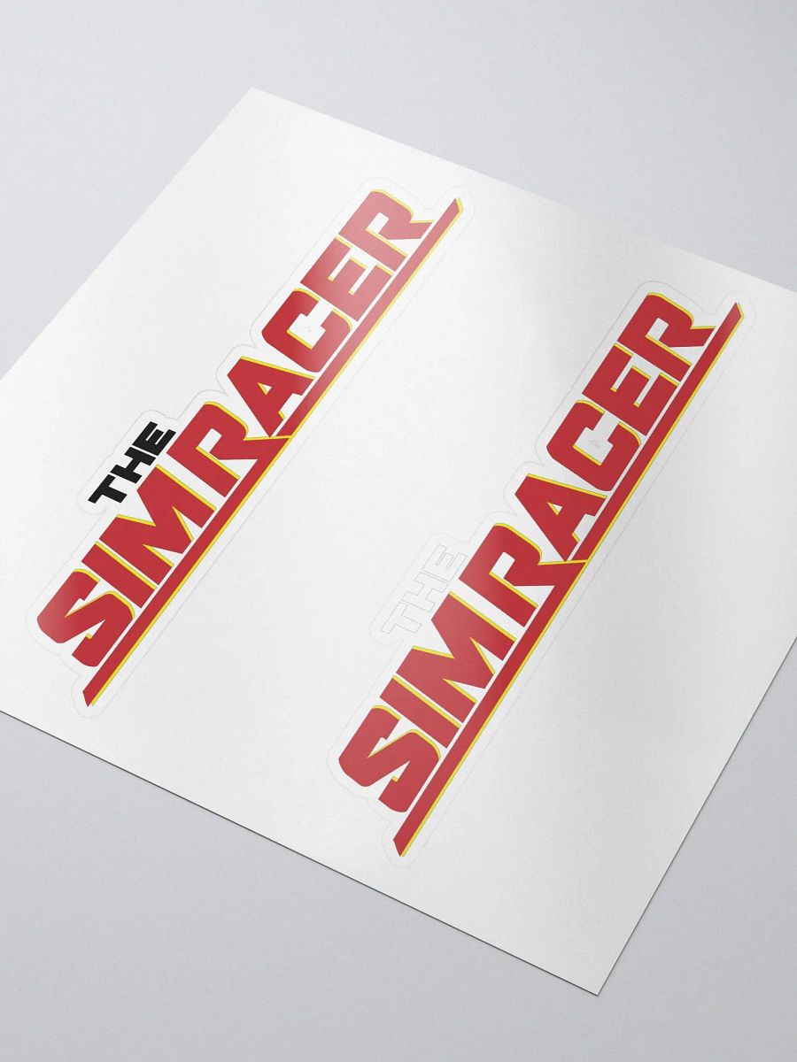 The Sim Racer Stickers product image (3)