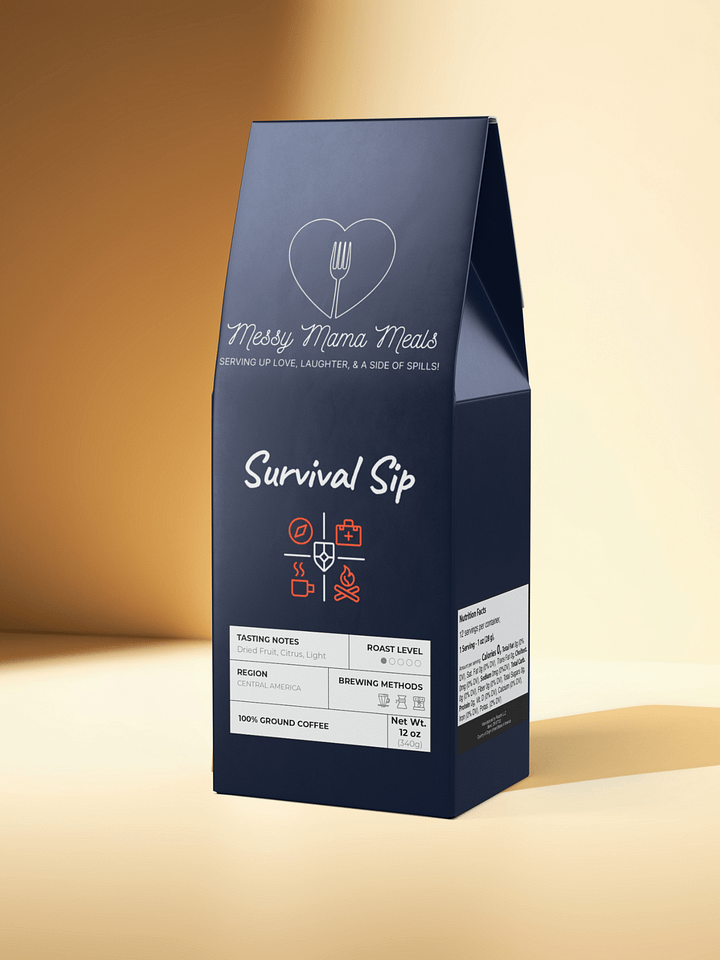 Survival Sip Light Roast Coffee - 12oz Ground or Whole Bean product image (1)