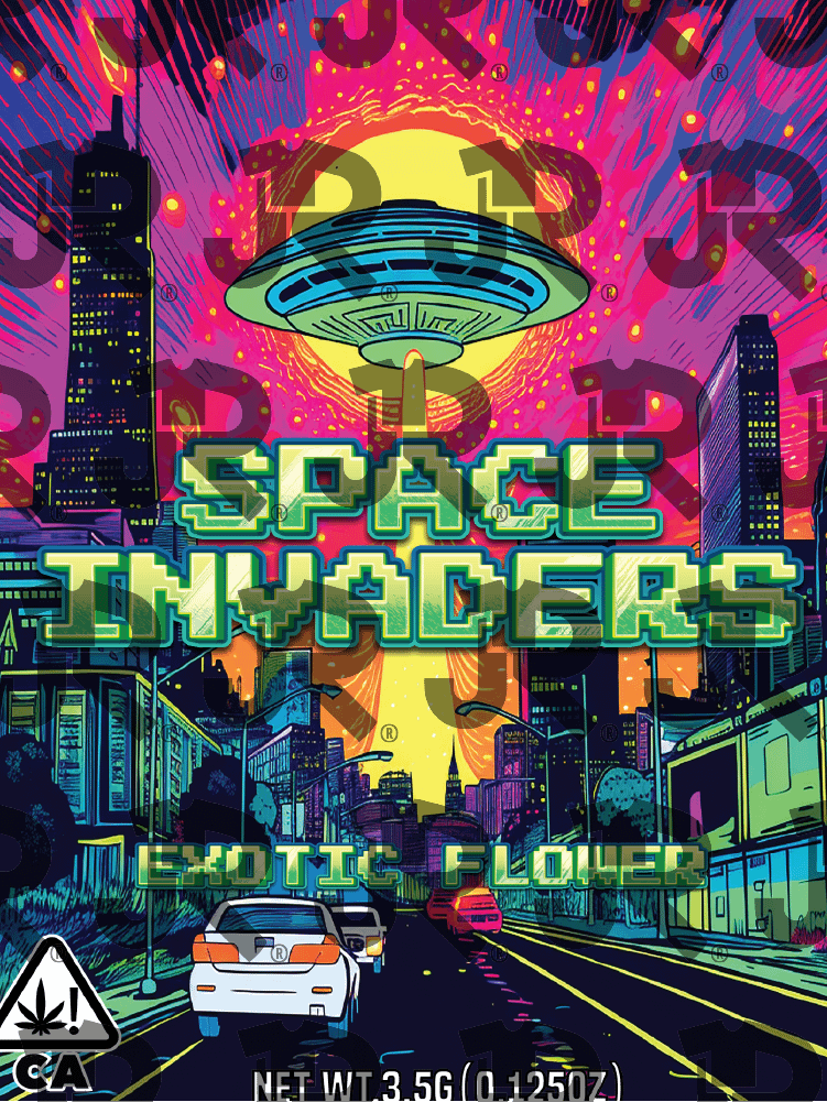 Space Invaders (Bag Template) product image (1)