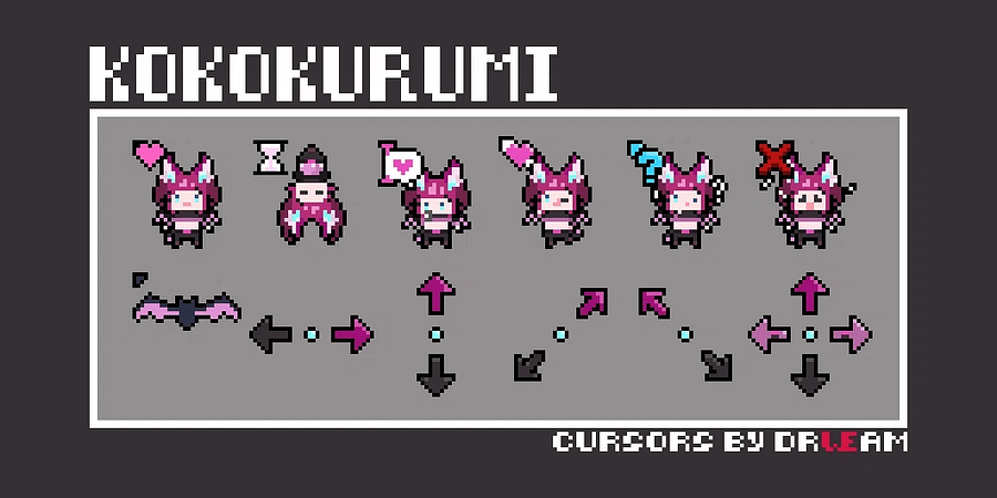 KOKO CURSOR PACK by @DRWEAM product image (1)