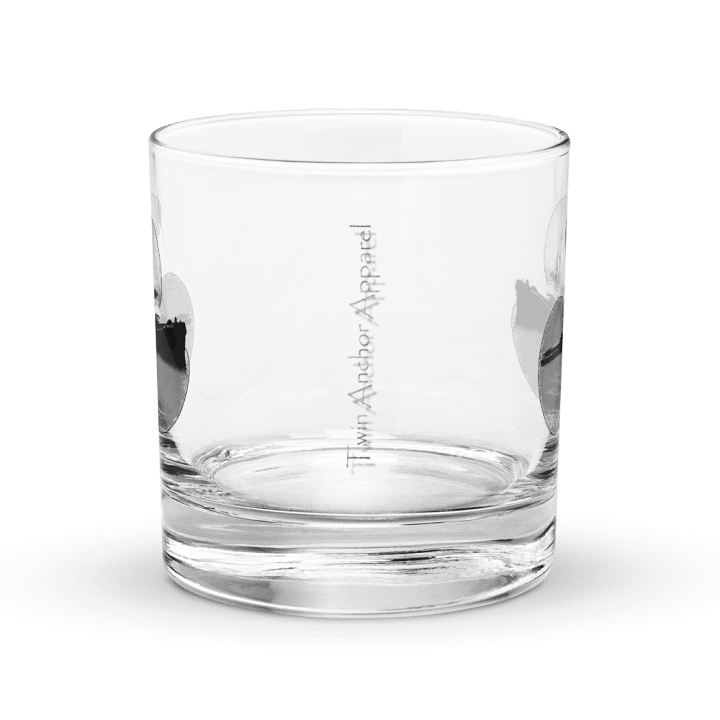 Red Twin Anchor Marco tug Rocks Glass 10.5oz product image (2)